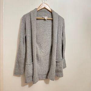 Kenar 100% 2-Ply Cashmere Open Cardigan Medium